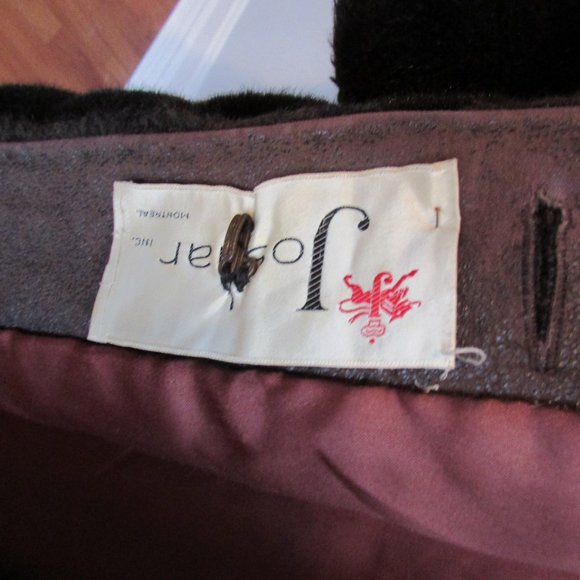 VINTAGE Faux Fur Long Winter Coat - Picture 12 of 16